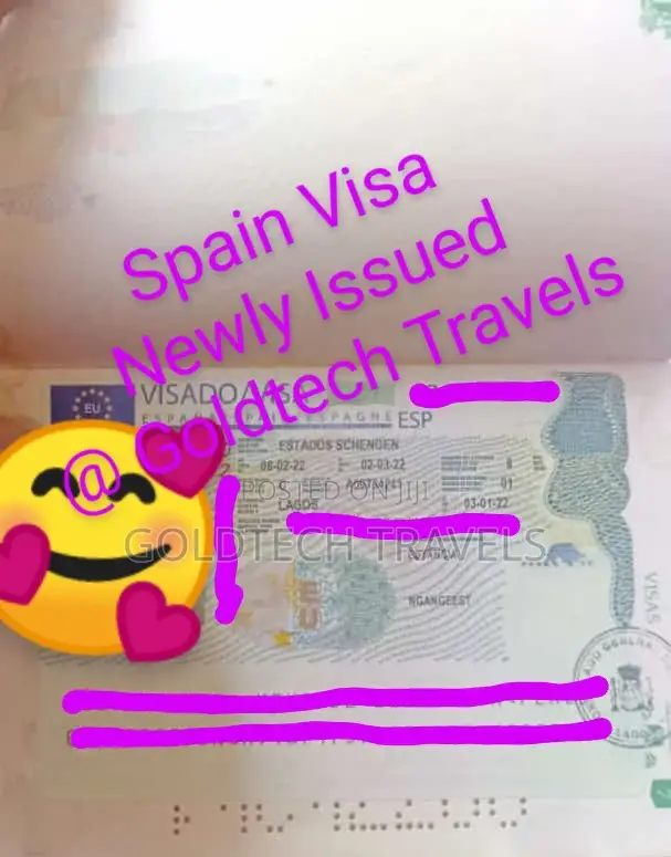 Spain (Schengen) Tourist Visa Available