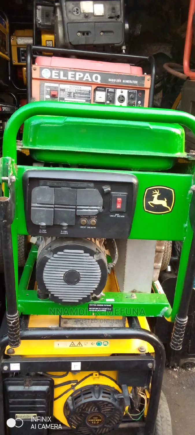 9.5kva John Deere Petrol Generator Made in Usa Is Available