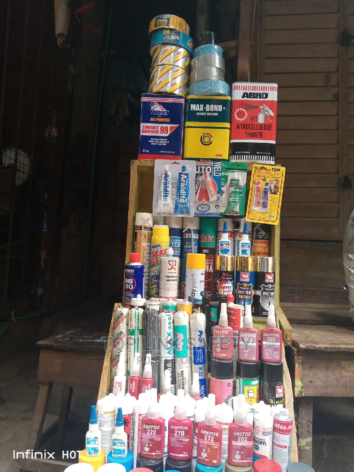 Any Type Of Spray Paint Gum