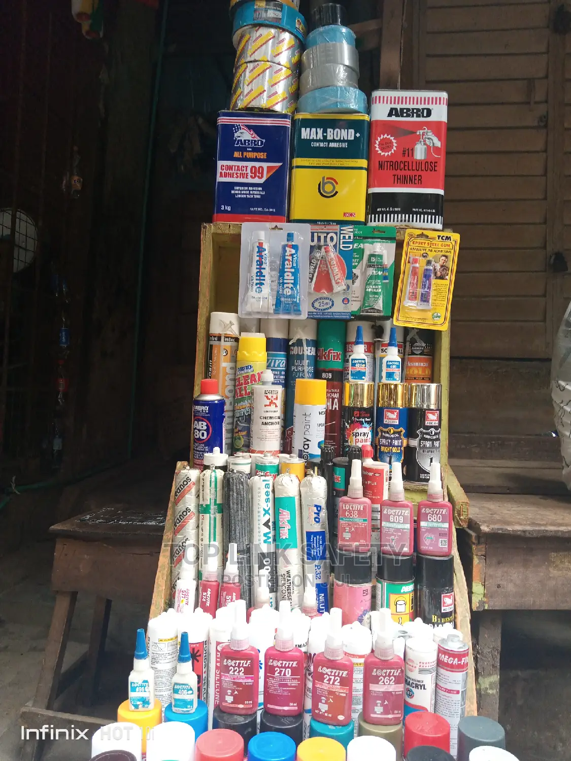Any Type Of Spray Paint Gum
