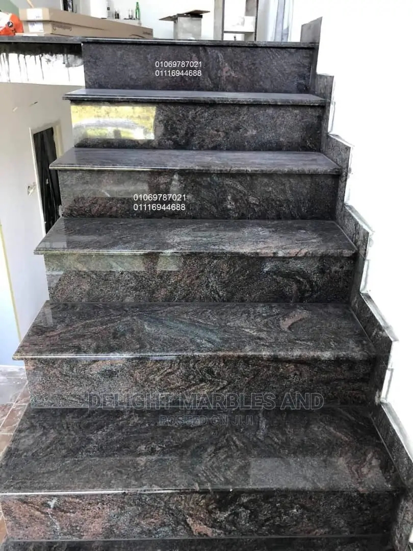 Best Finish White Carrara Staircase Marble