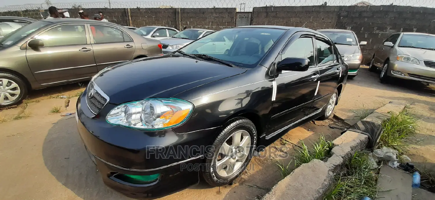 Toyota Corolla S 2006 Black