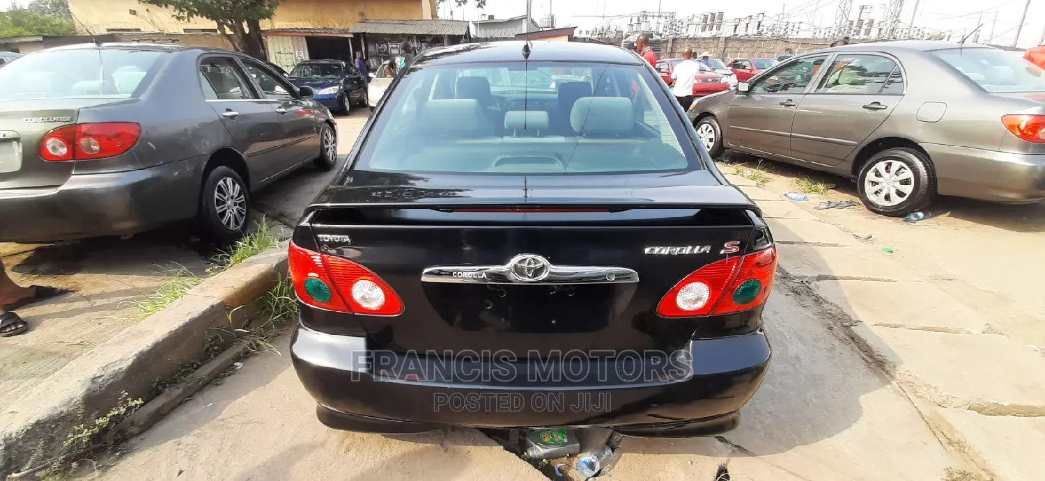 Toyota Corolla S 2006 Black