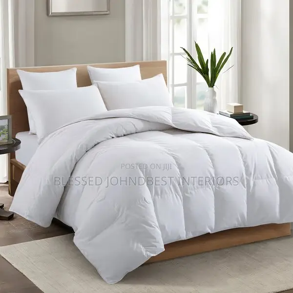 Hotel White Duvets and Bedsheets