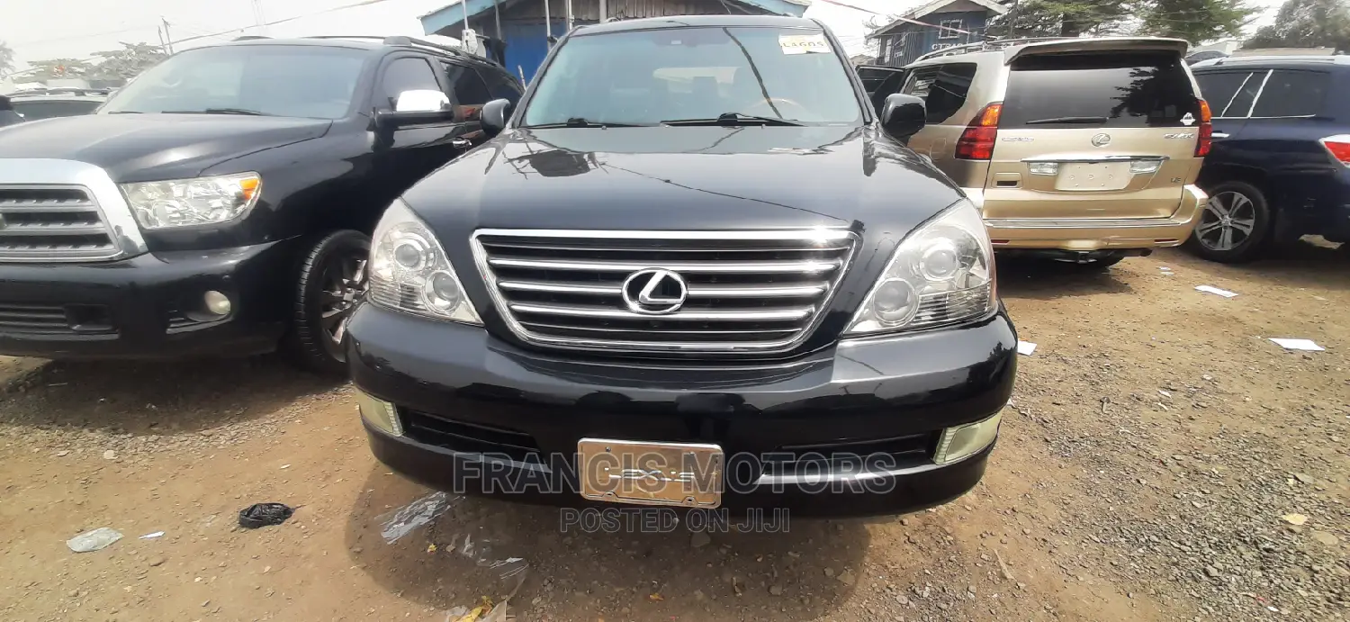 Lexus GX 470 Sport Utility 2008 Black