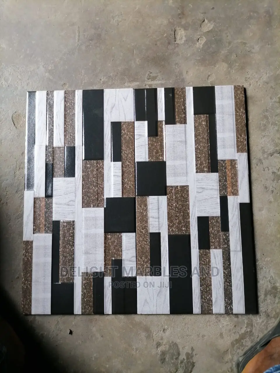 25 by 50 Spanish Tiles Outside Wall