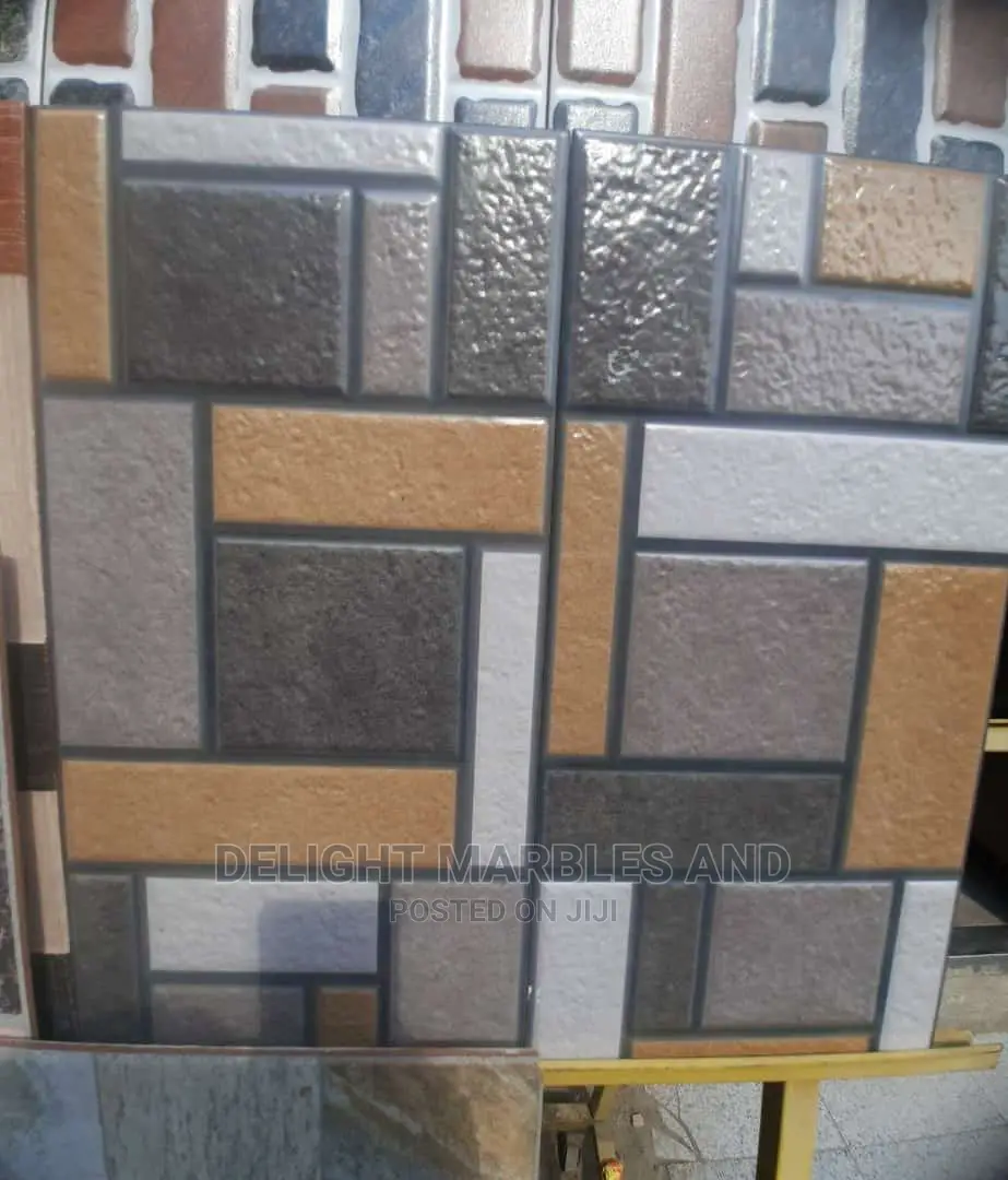 25 by 50 Spanish Tiles Outside Wall