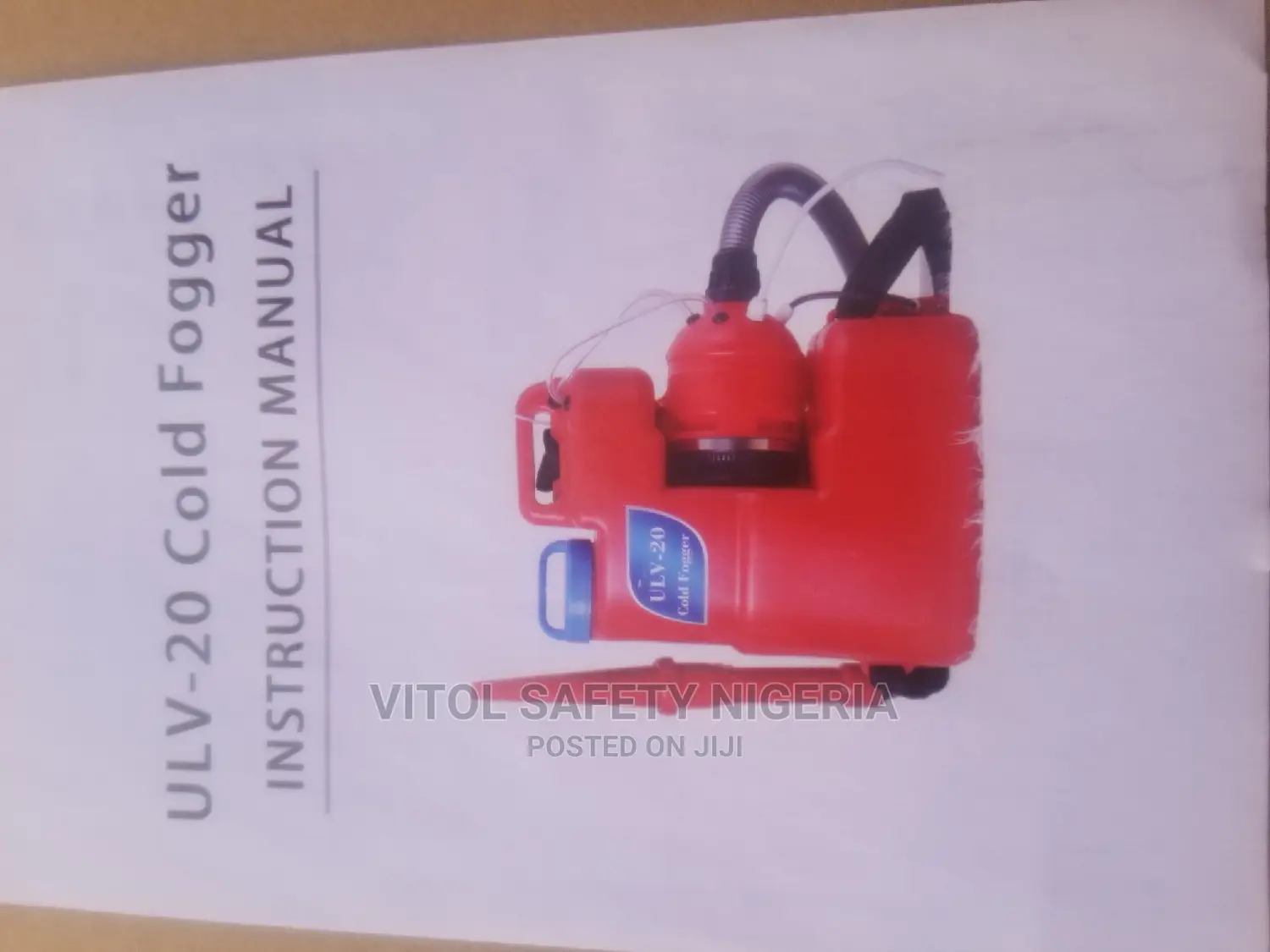 ULV 20 Cold Sanitizer Fogger/Electric Fumigation Machine