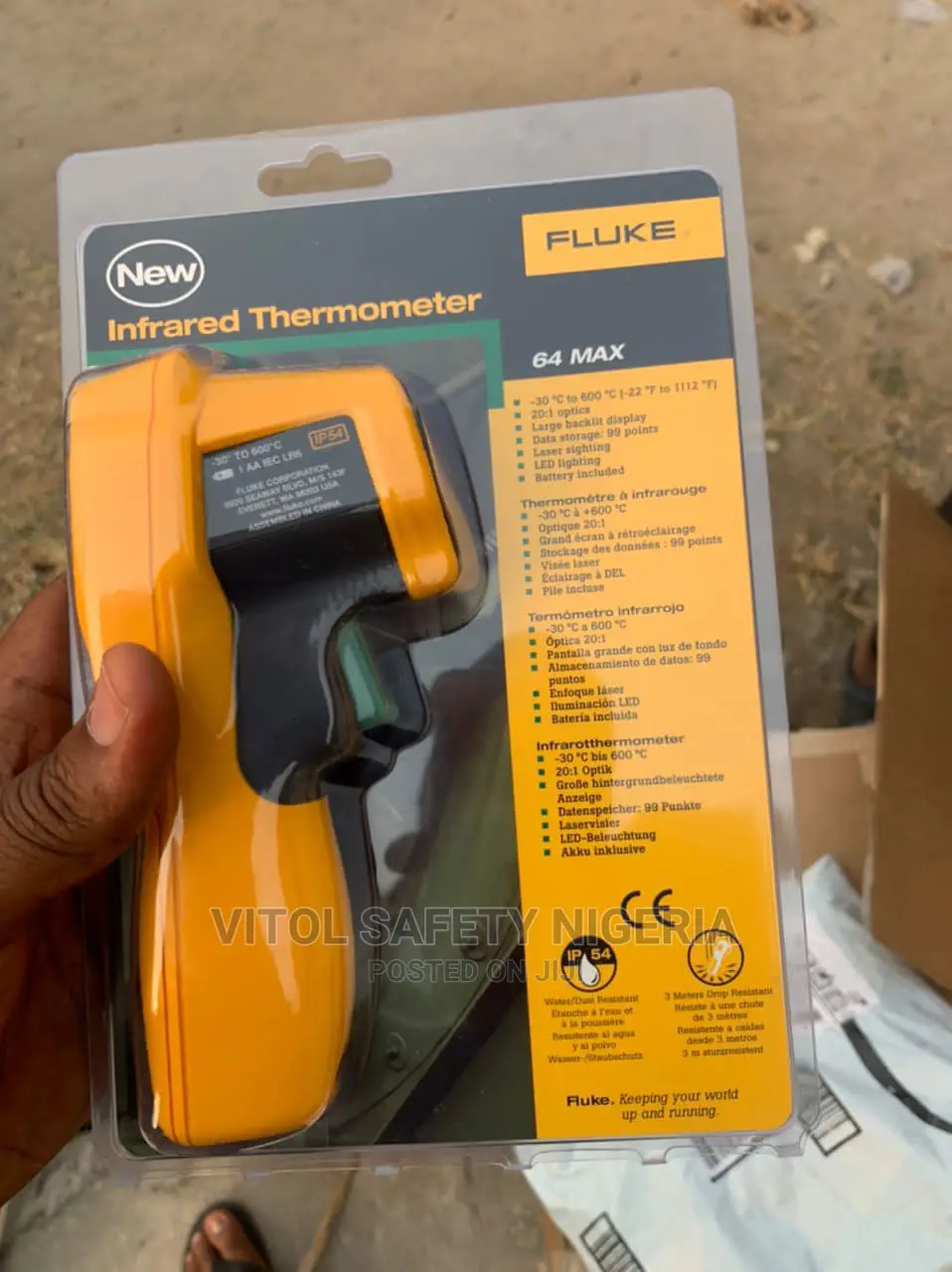 Fluke 64max Infrared Thermometer