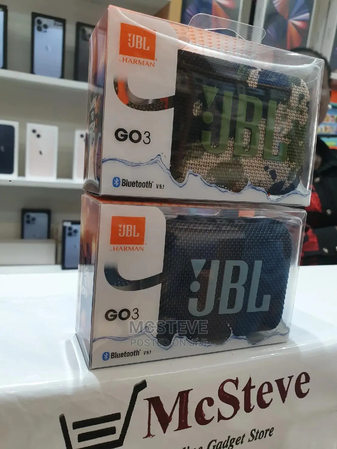 JBL Go 3 Wireless Bluetooth Speaker 100% Original Quality