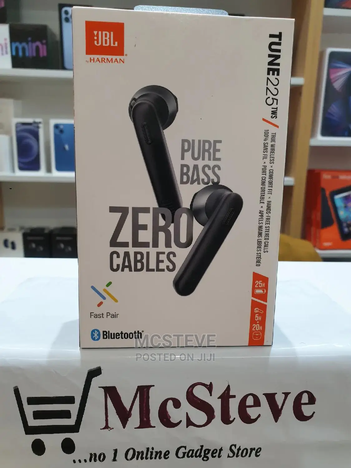 JBL Tune 225TWS True Wireless Earbud Headphones
