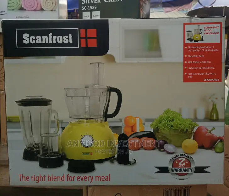 Scanfrost Food Processor and Blender 600watts