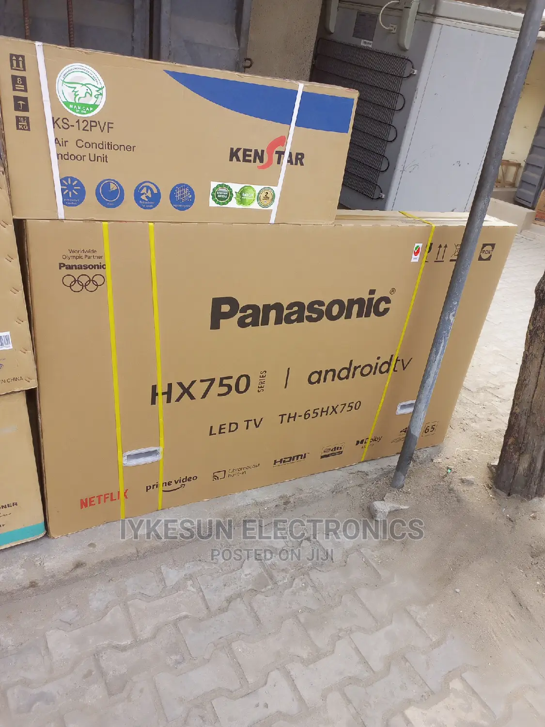 Original New Panasonic TV 65" LED Smart Android Youtube