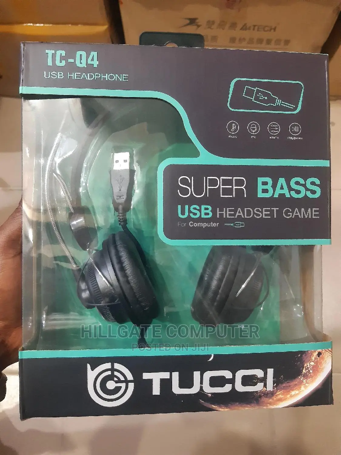 Tucci Super Bass USB Headset Game