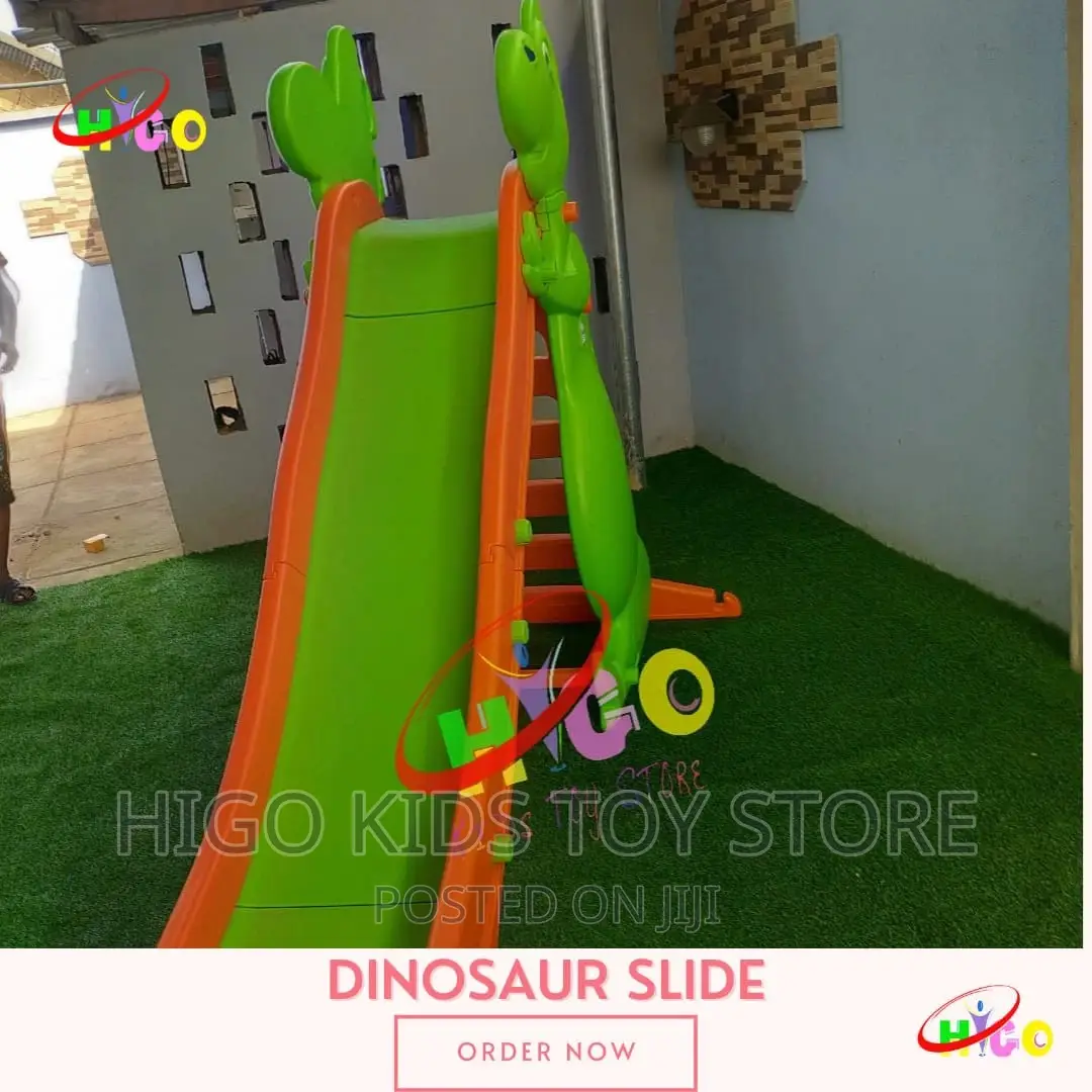 Giant Colourful Dinosaurs Slide