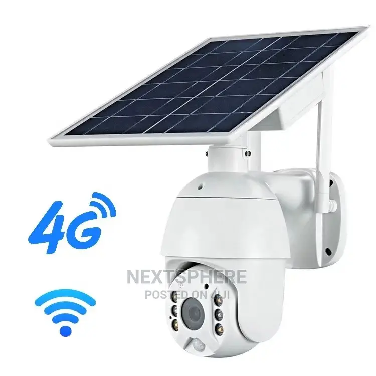 4g Solar PTZ Battery Camera- Ubox App
