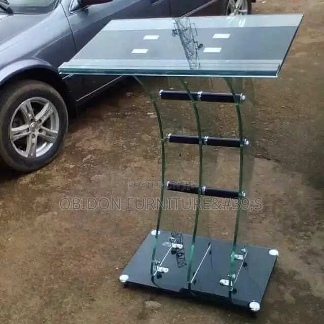 Portable Glass Pulpit