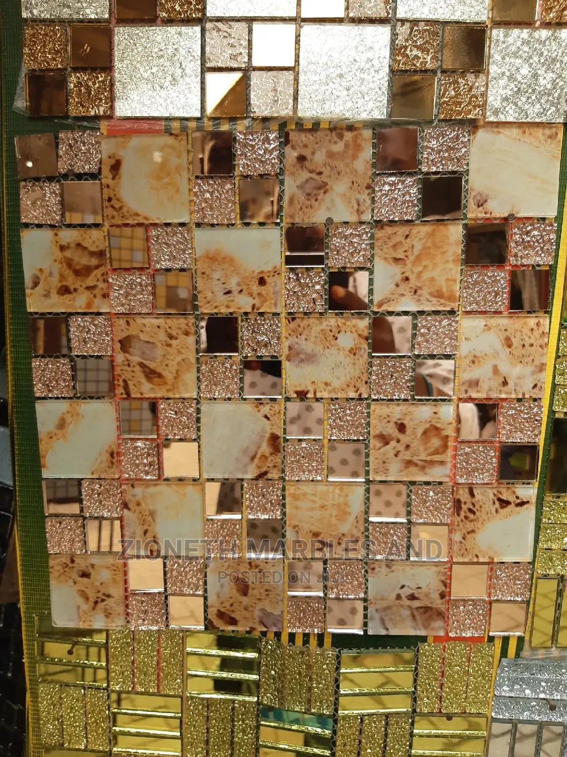 Mosaic Tiles for Wall Cladding