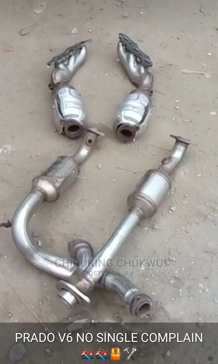 Toyota Parado Complete Set Exhaust Catalyst Pot
