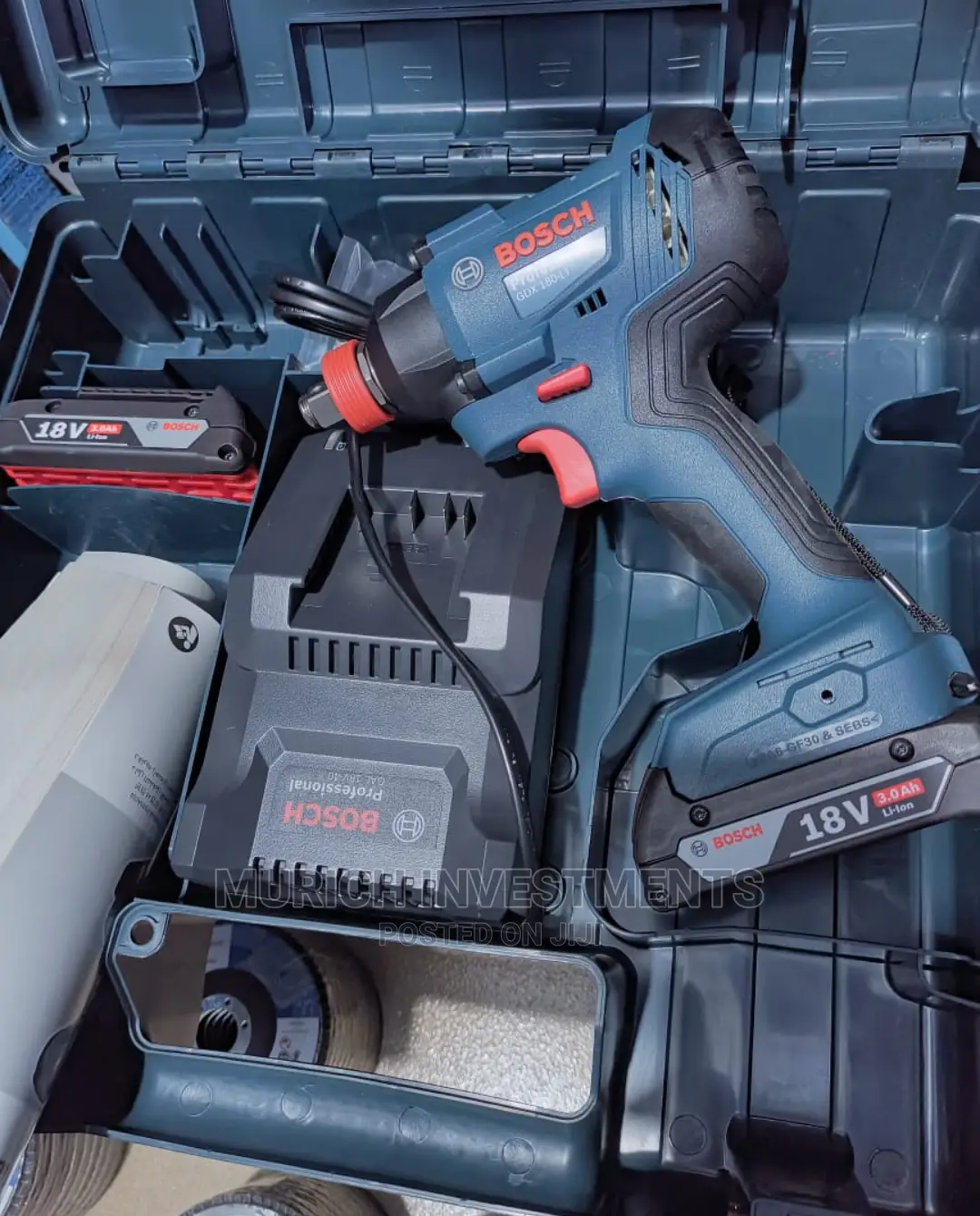 Bosch Gdx 180-Li Cordless Impact Driver and Wrench