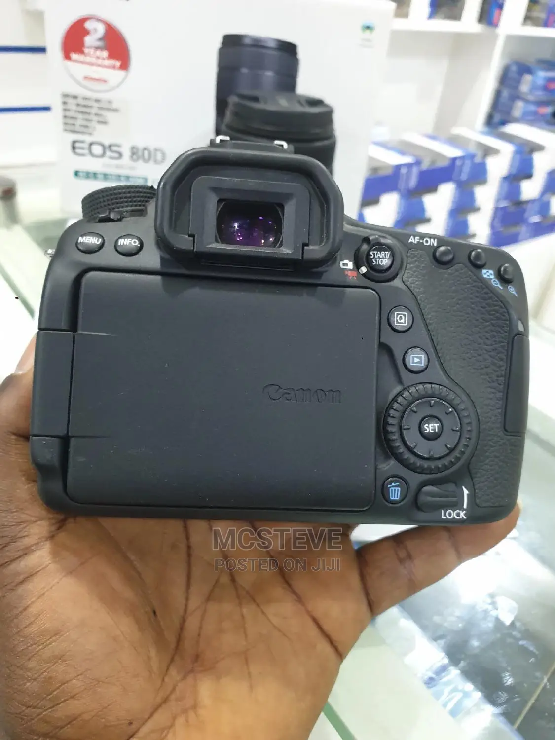 Canon EOS 80D DSLR Professional Camera With 18 - 135mm Lens