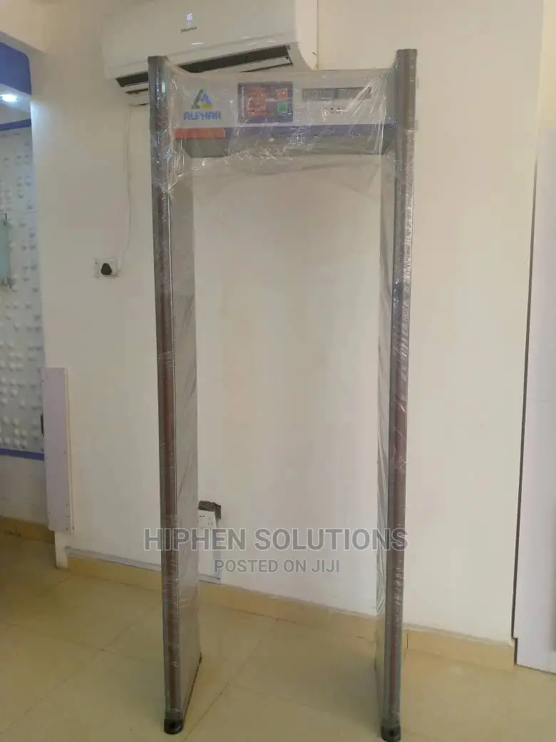 Portable Walk-Through Metal Detector