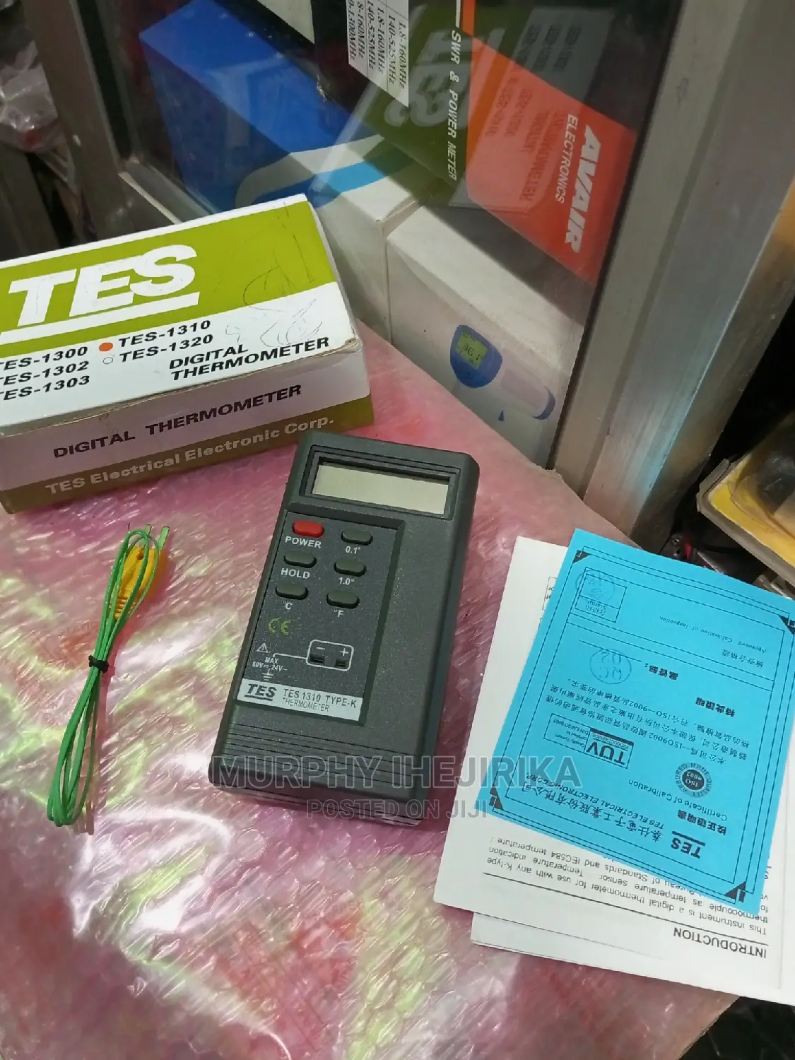 Digital Thermometer K Type -50c to 1300c