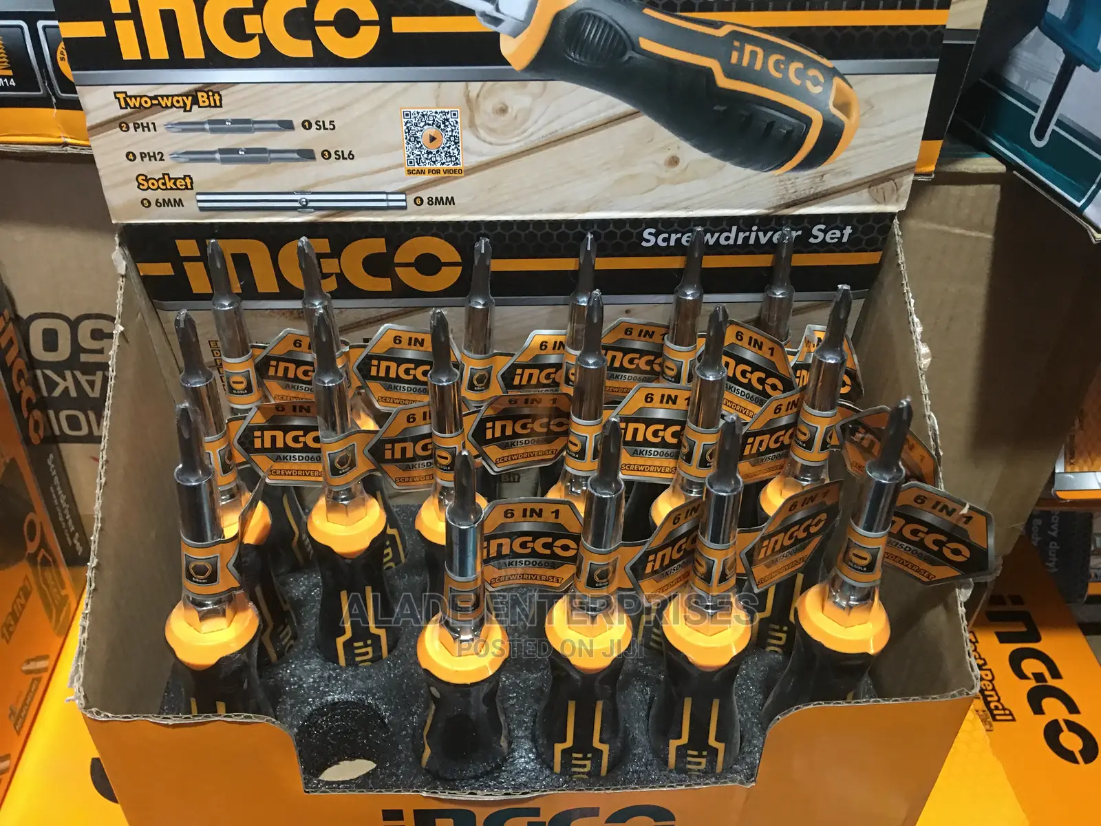 High Quality 6 in 1 Screwdriver
