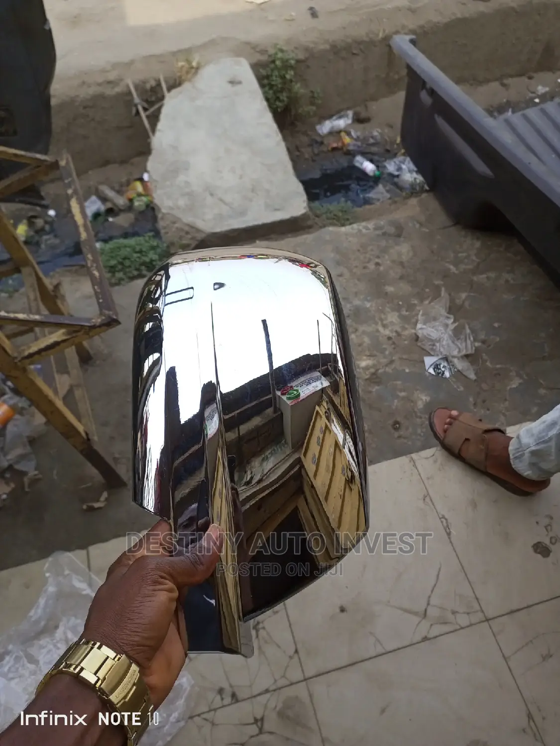 Side Mirror Chrome/Cover for Toyota Tundra