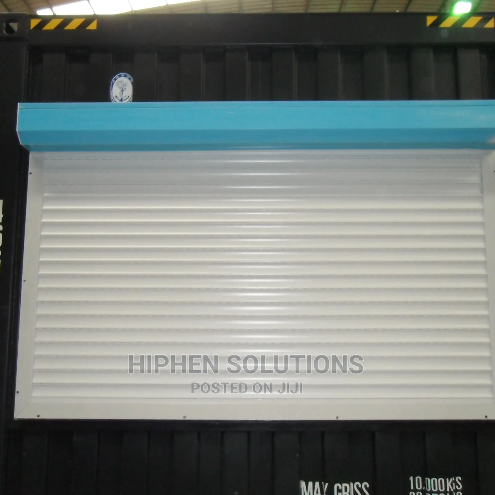 Rolling Galvanized Steel Shutter Door