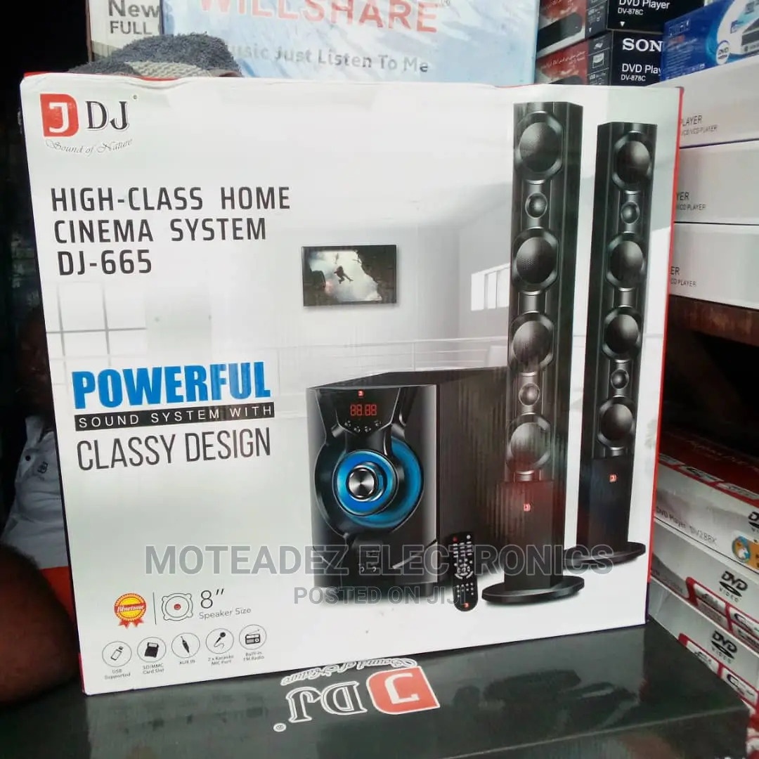 Djack 5.1ch Powerful Bluetooth Home Theater System (Dj-665)