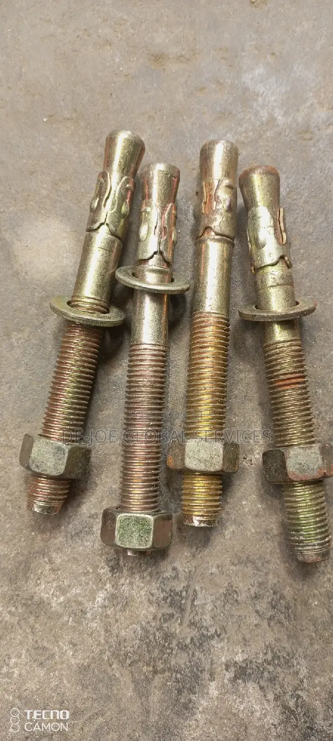 16mm X 100 (4") Hilti Bolts ( Anchor Bolts )