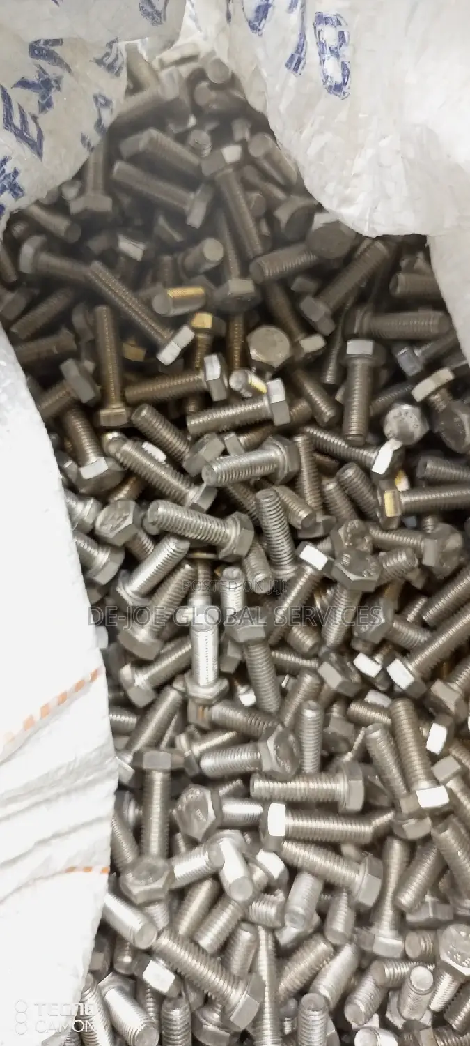 8mm X 25 ( 1" ) Stainless Steel Bolts and Nuts