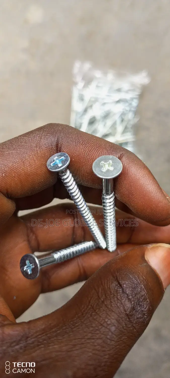 10 X 60 ( 2 1⁄2 100pcs in a Pack ) Tapping Screw Steel