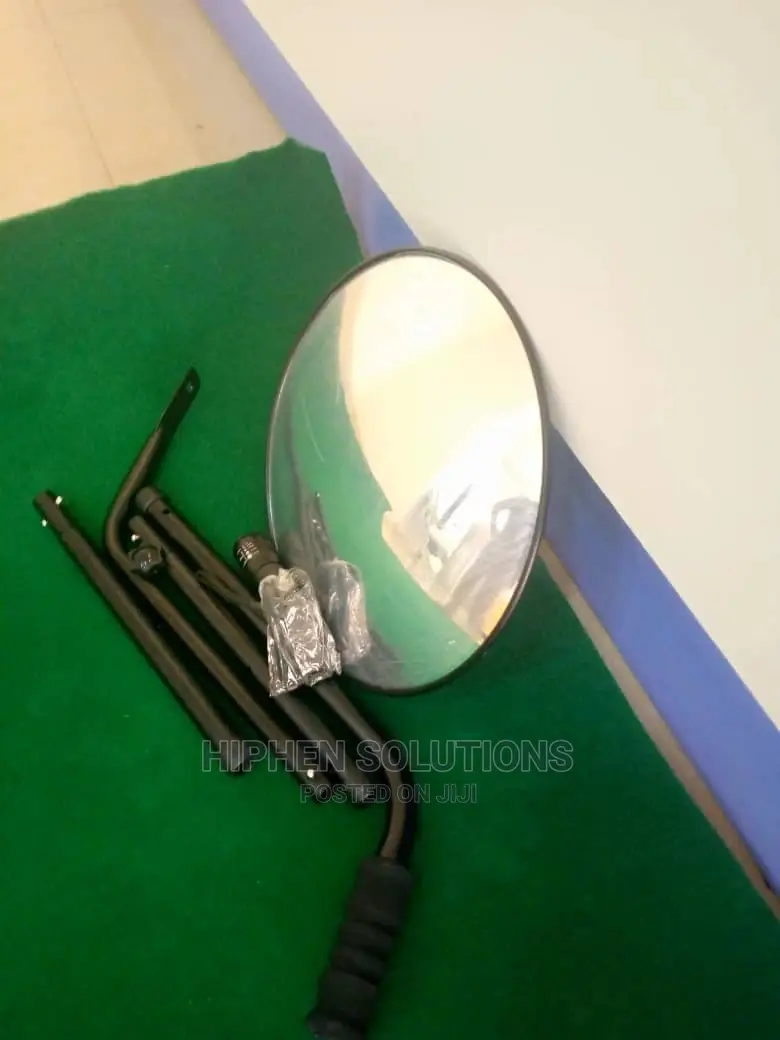 350003500 Round Portable Convex Mirror Under Vehicle