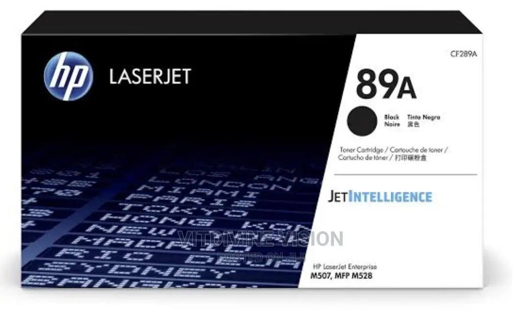 Hp Laserjet 89a Black Toner Cartridge