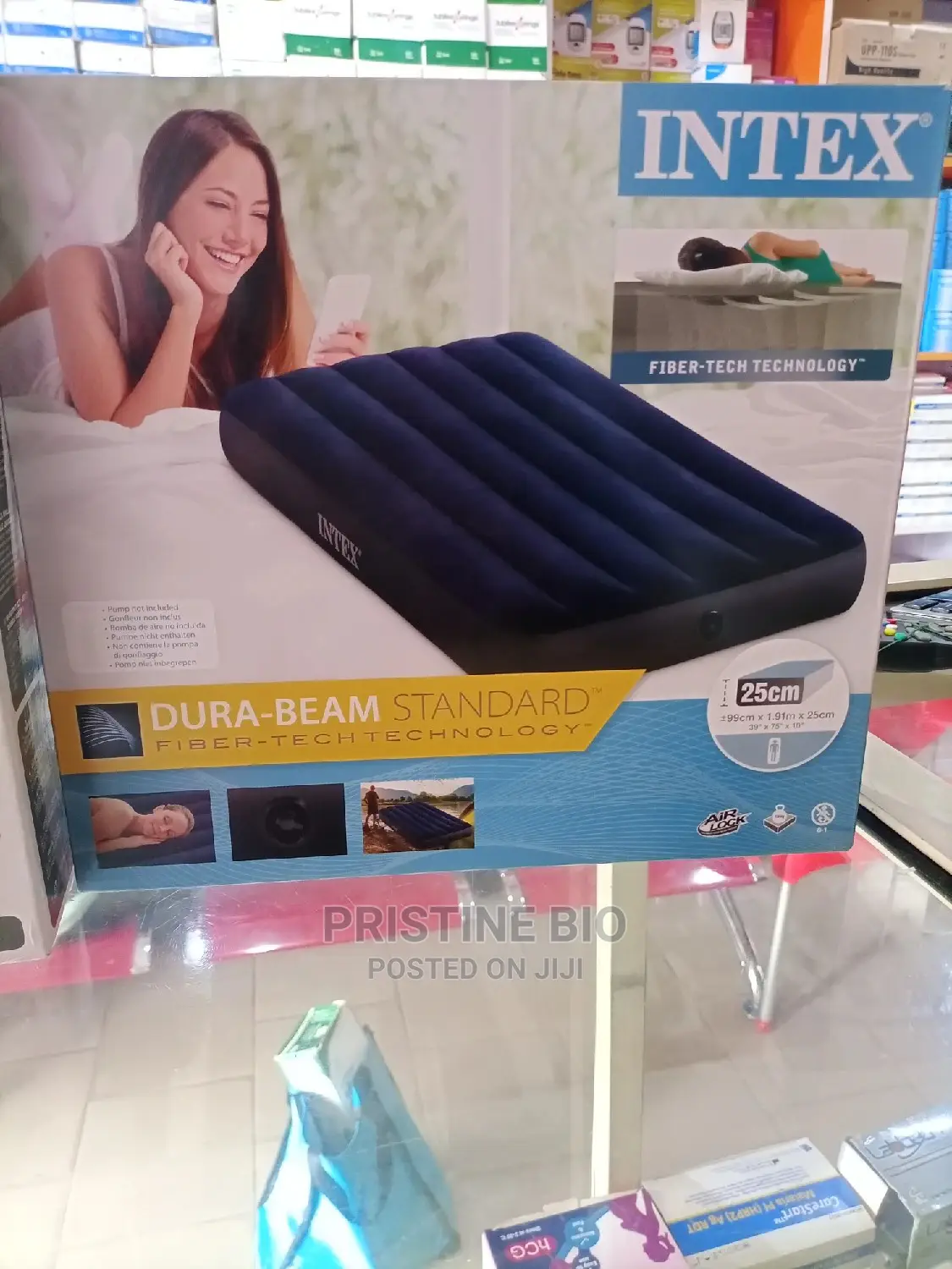 Intex Inflatable Airbed With Pump