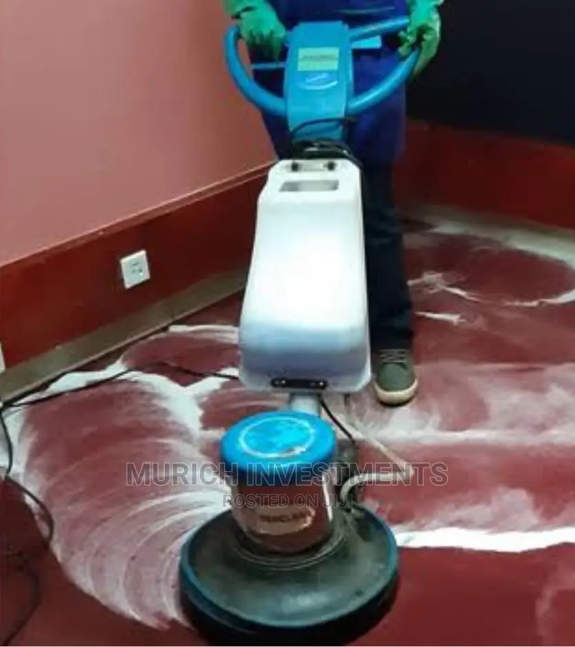 Floor Scrubber and Buffing Machine