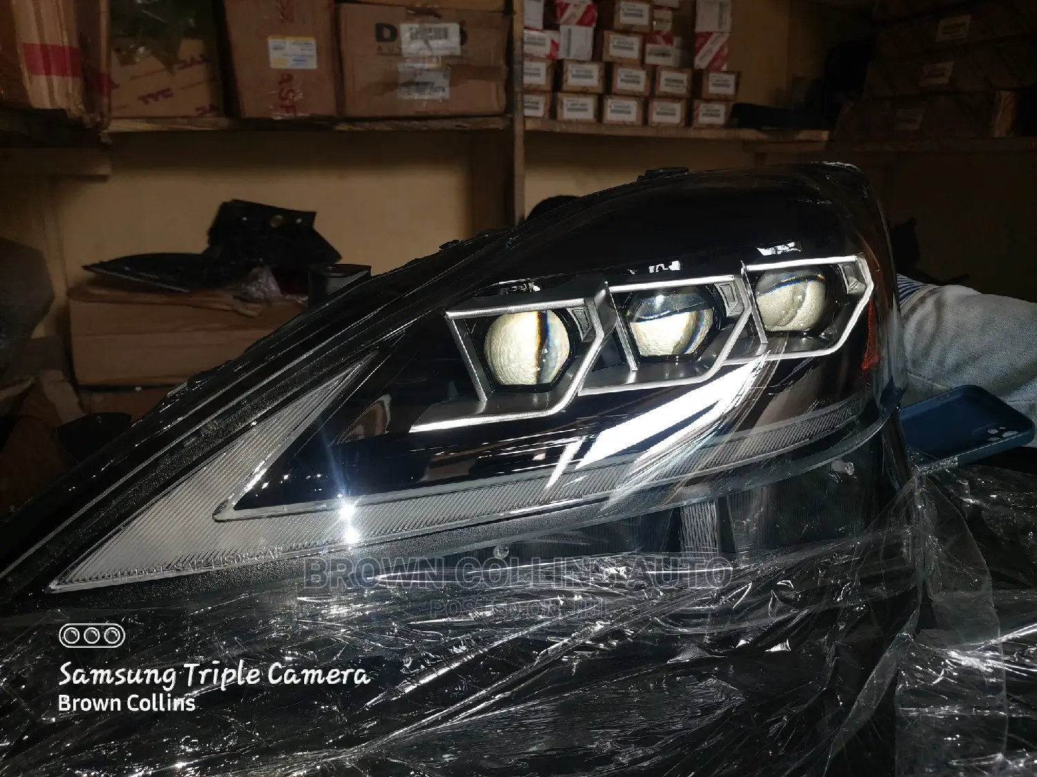 Headlamp Is250 2007-2012 3 Eye