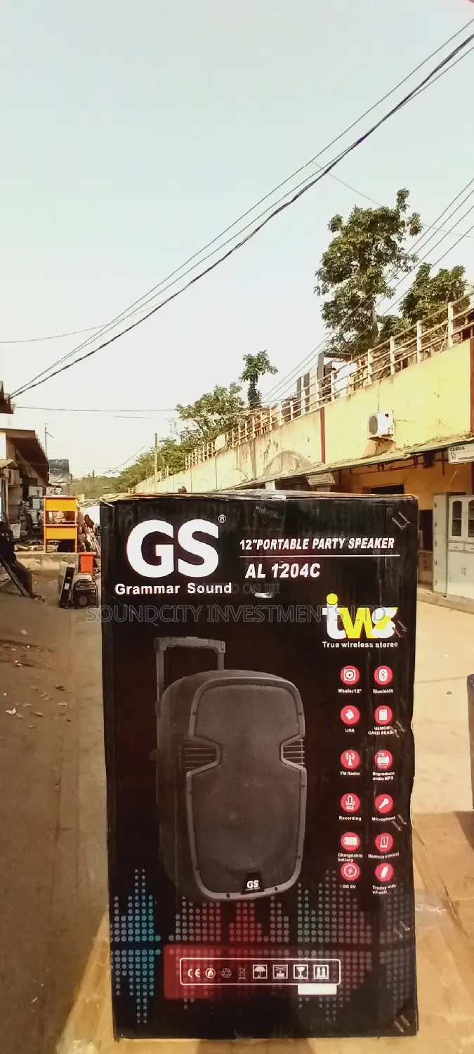 12" Mobile Rechargeable Speaker