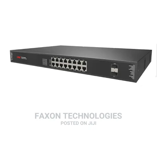 Onv-Poe33016pf Gigabit 16-Port Poe Switch With 2sfp