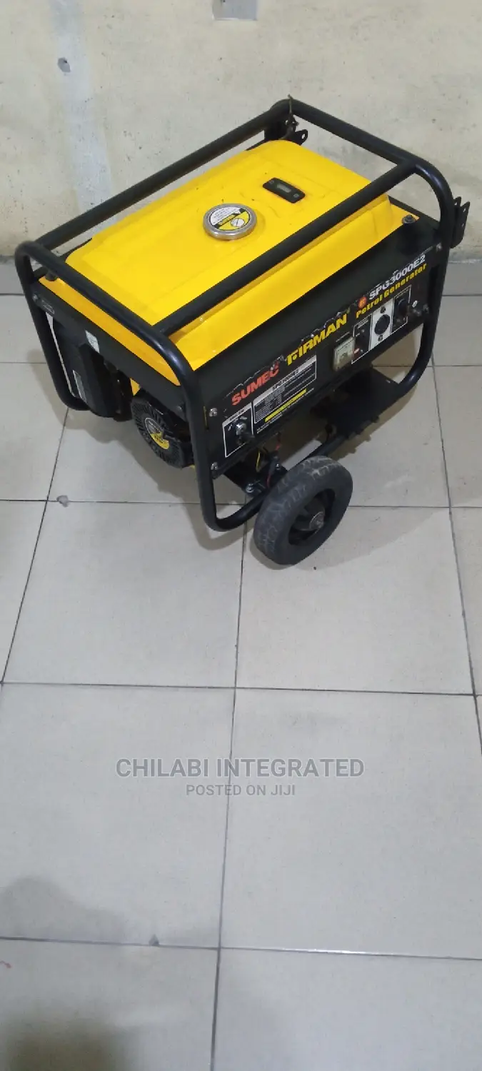 Very Clean, 2.8KVA SUMEC FIRMAN SPG3000E2 Copper Generator