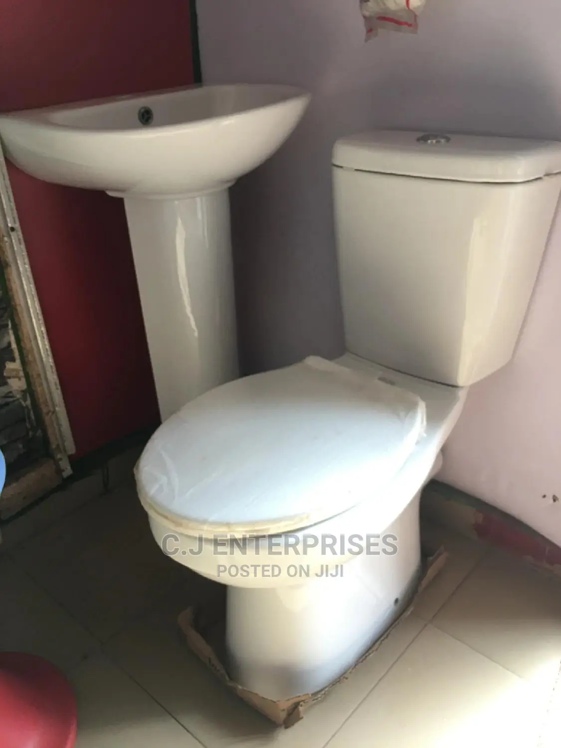 Quality Set of Water Closet.