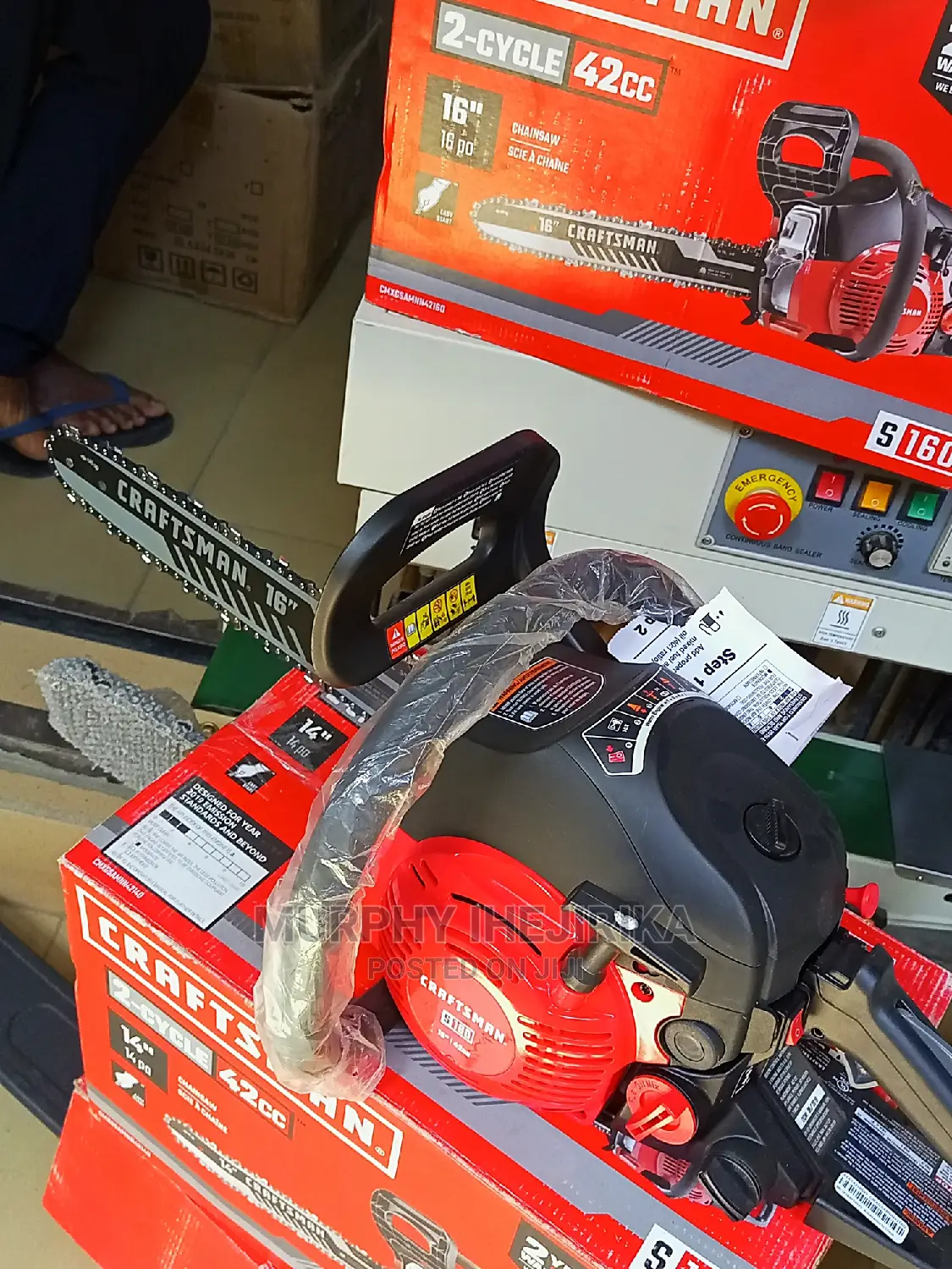 Craftsman 2-Cycle Gas Chainsaw-16-Inch Bar and Auto Chain
