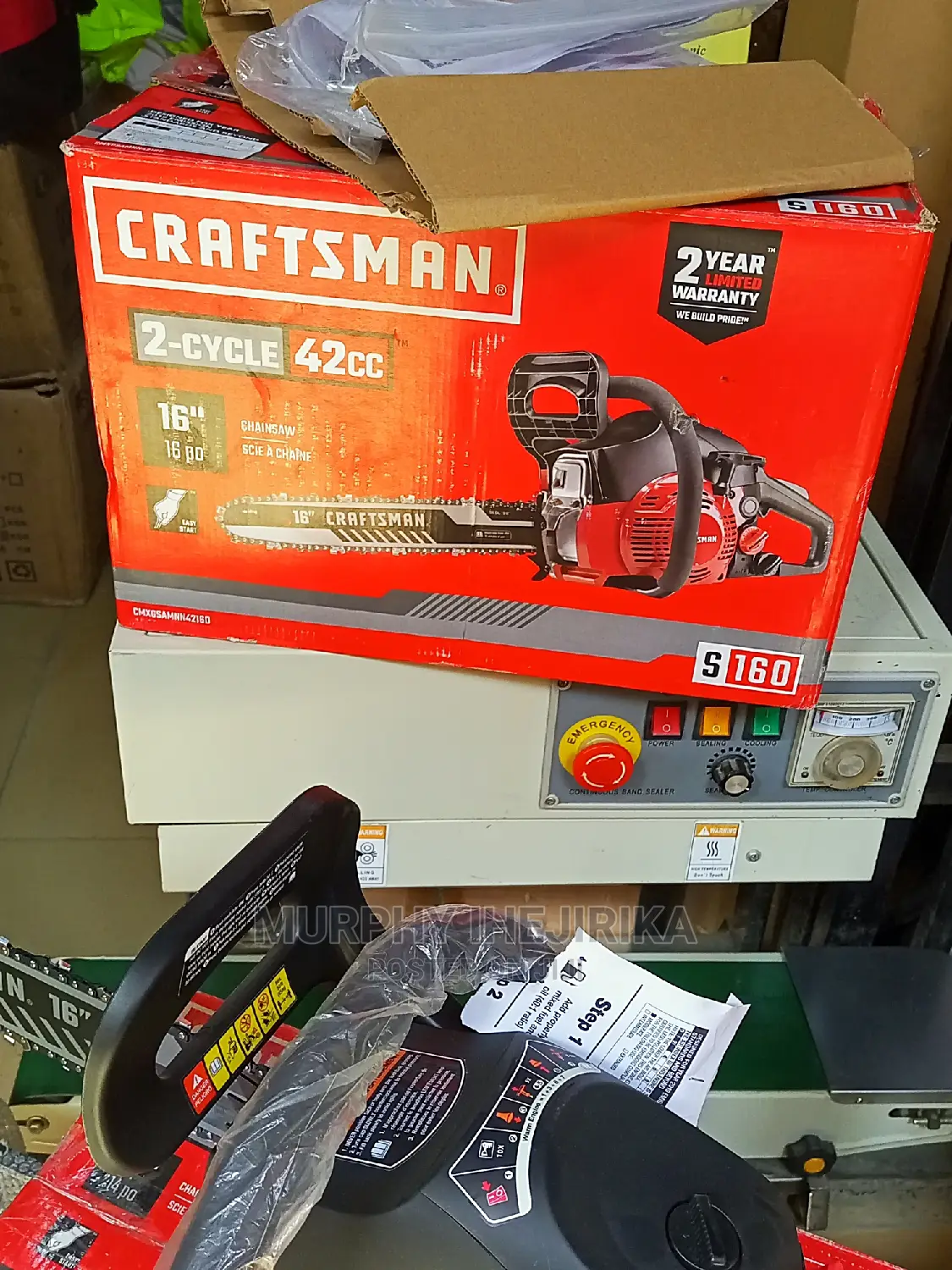 Craftsman 2-Cycle Gas Chainsaw-16-Inch Bar and Auto Chain
