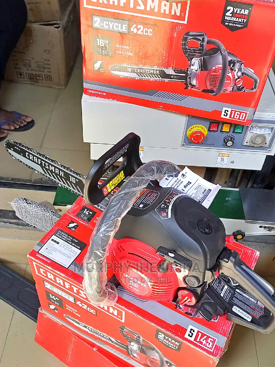 Craftsman 2-Cycle Gas Chainsaw-16-Inch Bar and Auto Chain