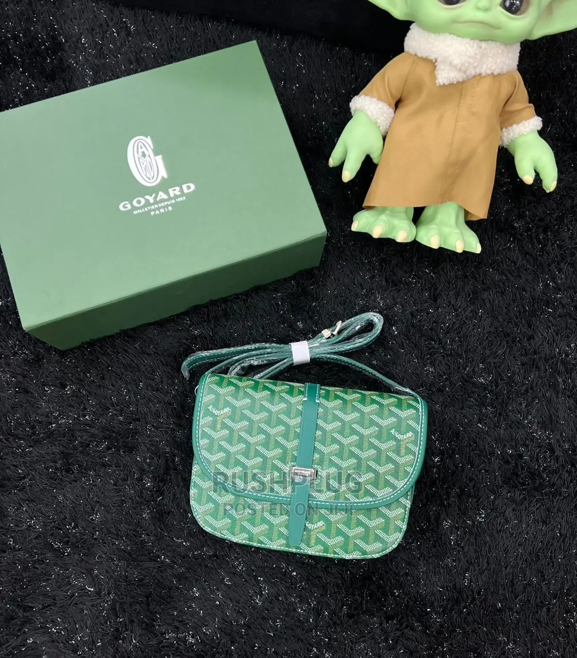 Goyard Goyardine Belvedere Messenger Bag