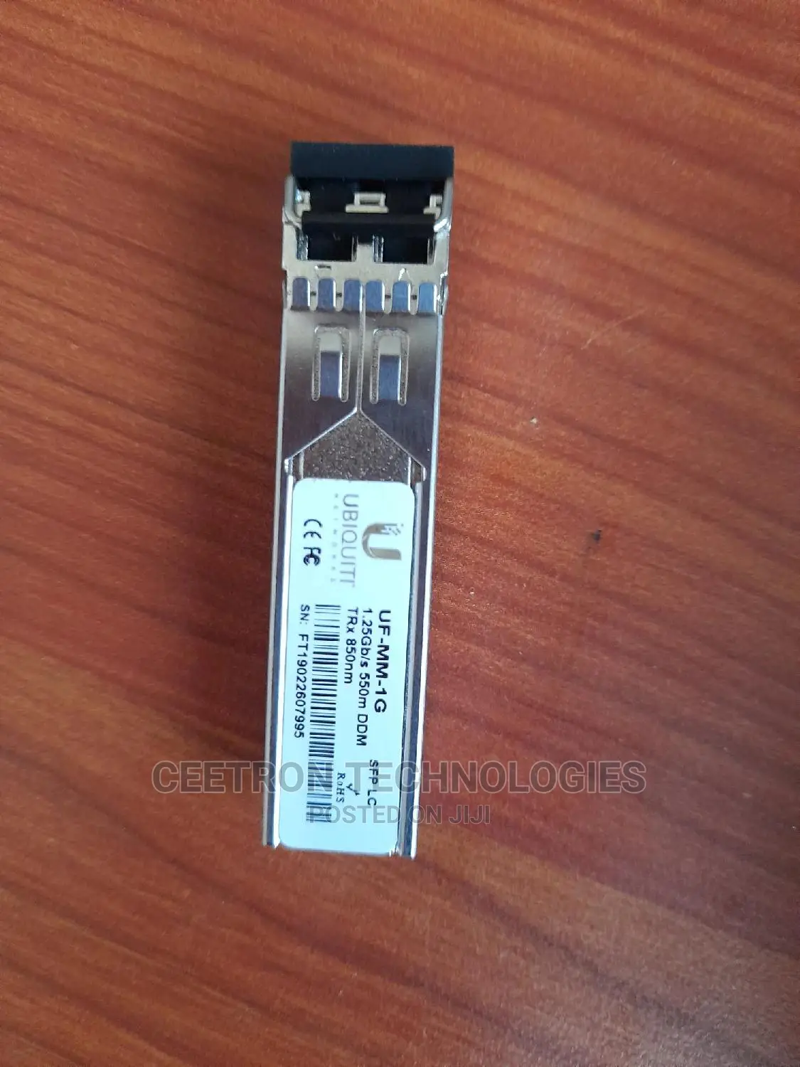 UBIQUITI:UF-MM-1G U Fiber, Multi-Mode SFP Module 1G, 1-Pair
