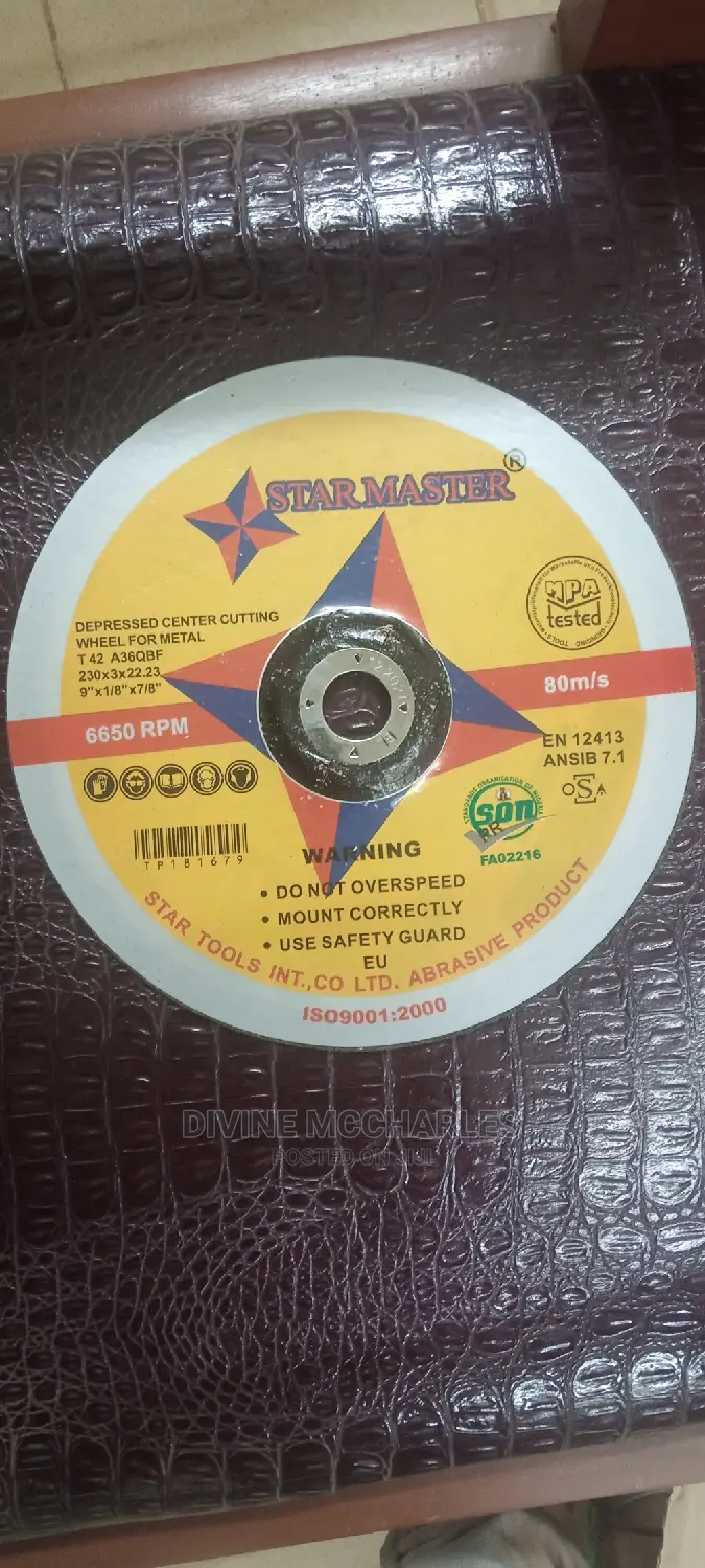 9" Cutting Disc