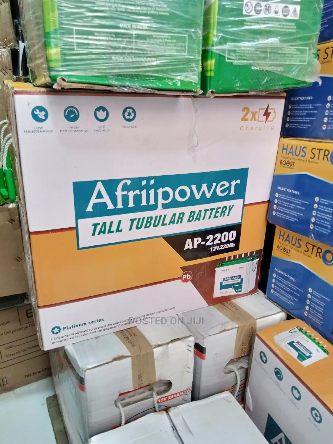 220ah Afriipower Tall Tubular